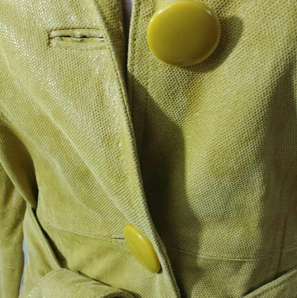 Kenar Micro-Leather Scales Coat-Size 4 - Picture 8 of 8